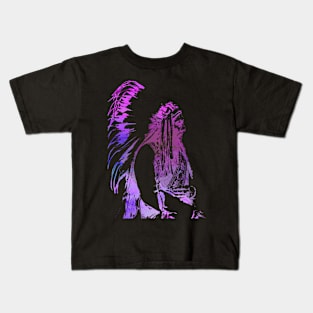 Wild West Series Indian Chief Kids T-Shirt